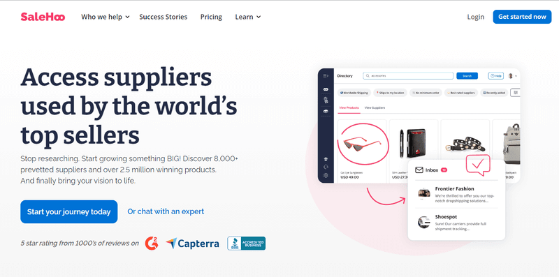 SaleHoo Supplier Directory