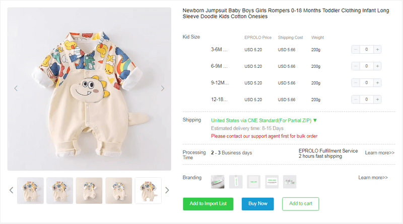 Baby Onesies & Bodysuits