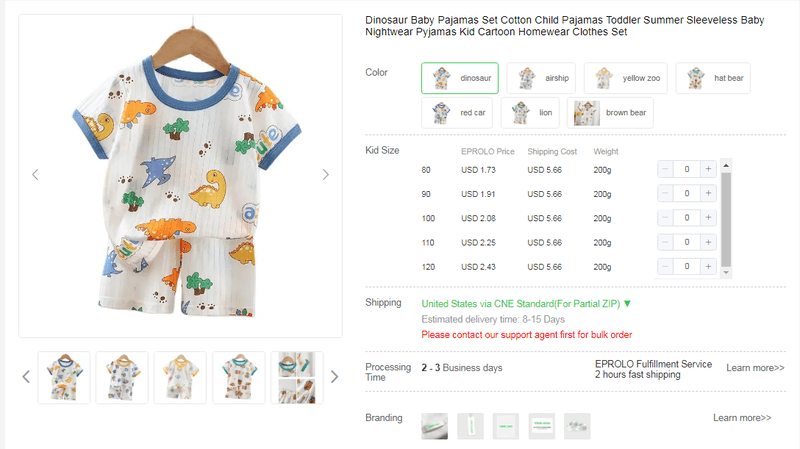 Baby Pajamas & Sleepers