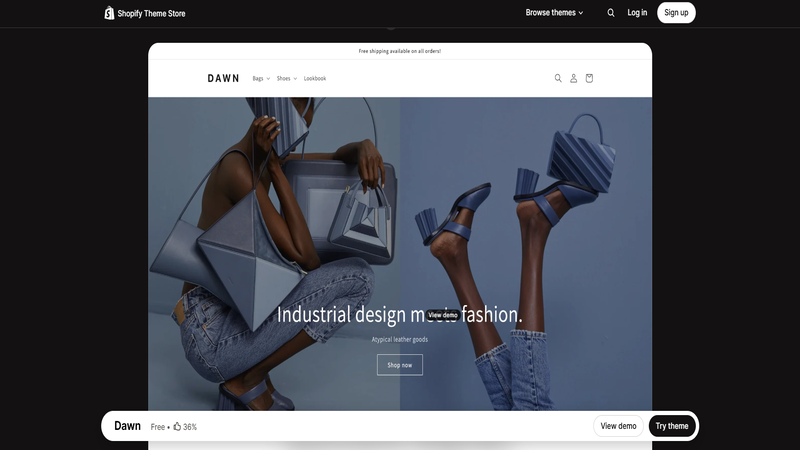 Shopify themes for print on demand