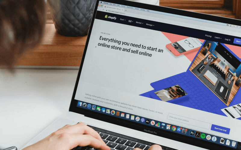 Set up store on Shopify