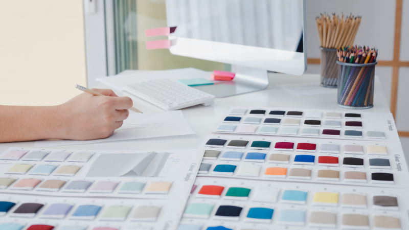 t shirt and ink color combinations