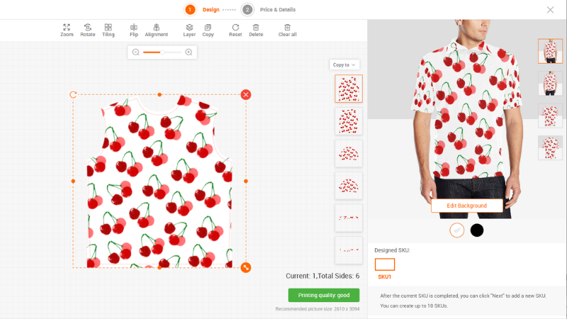 all over print shirts