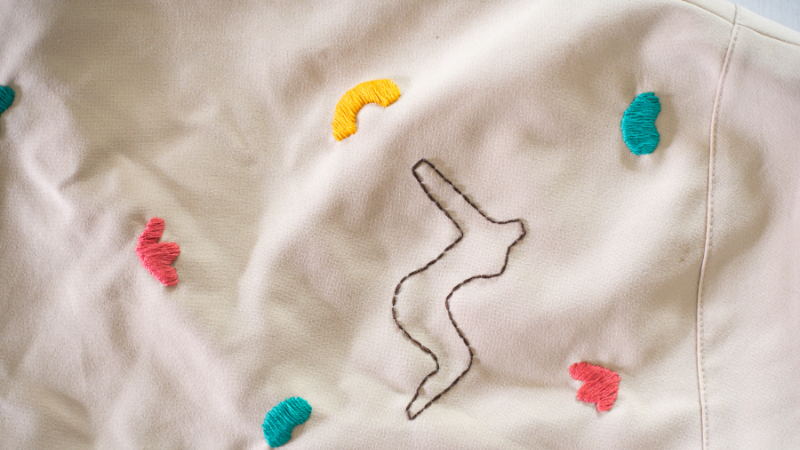 t-shirt embroidery ideas