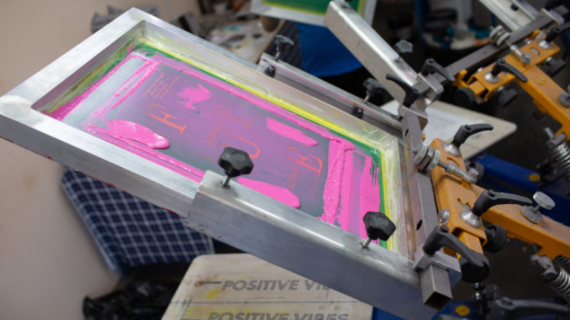 shirt printing time