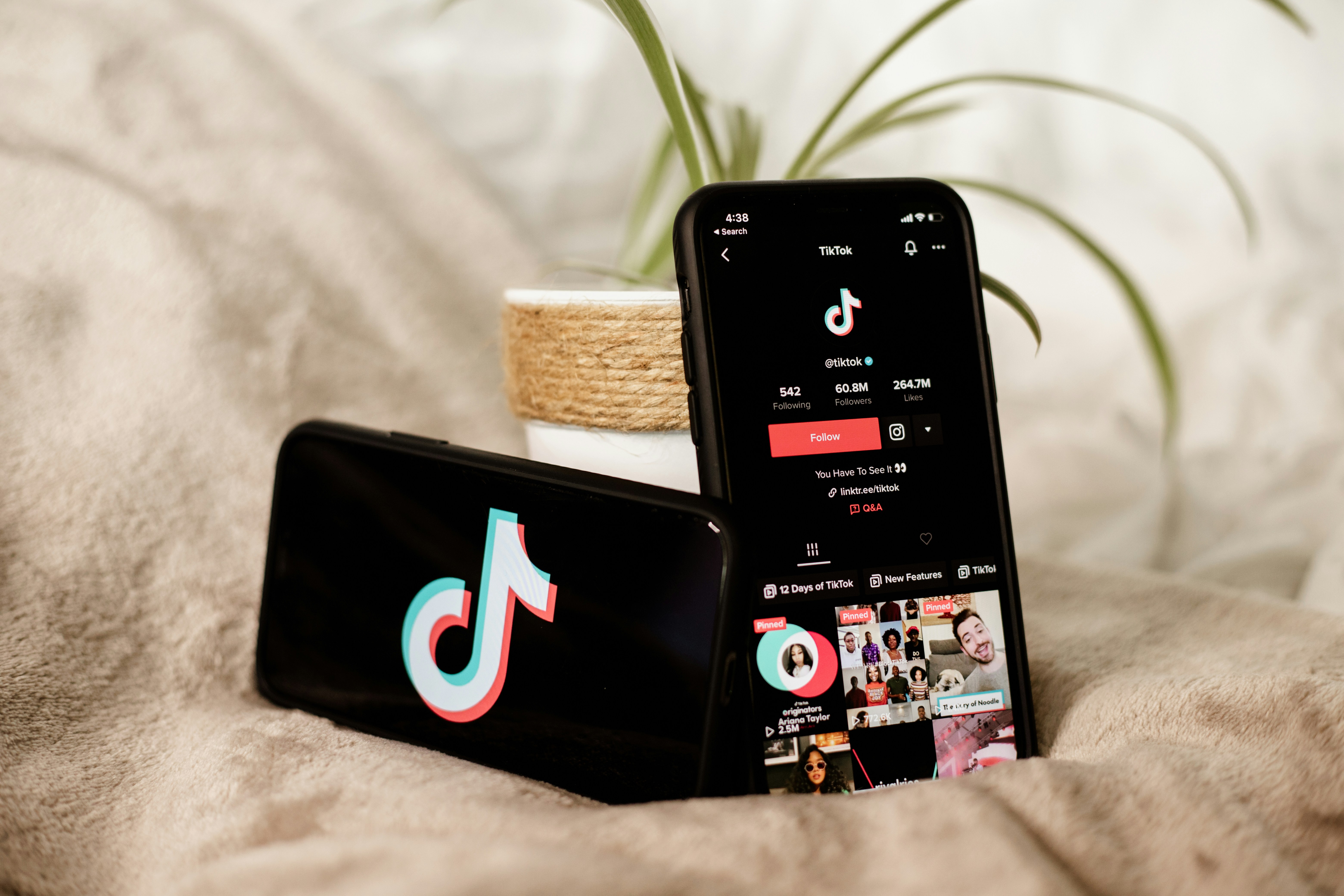 Tiktok on Phone