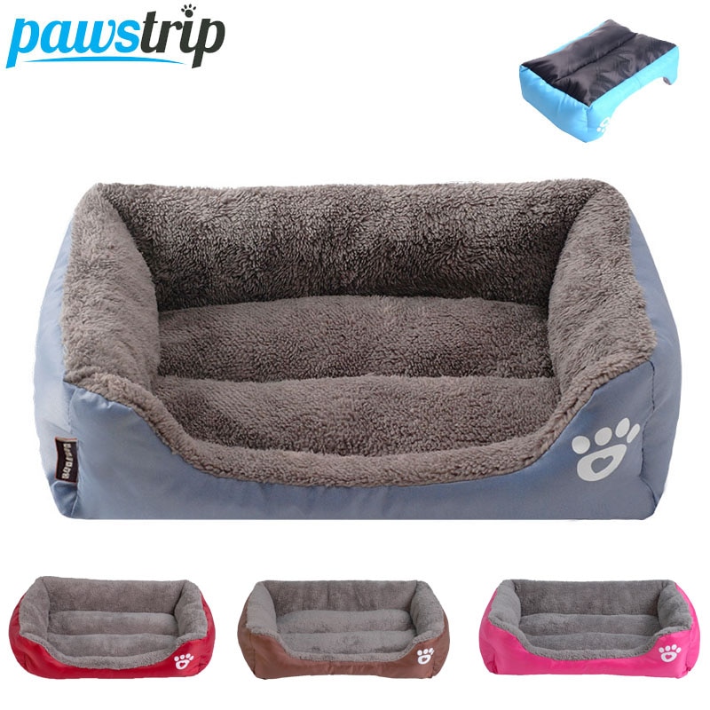 Displaying a plush dog bed in multiple colors to start a pet dropshipping business with EPROLO sourcing.