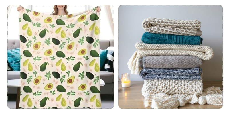 print on demand blanket