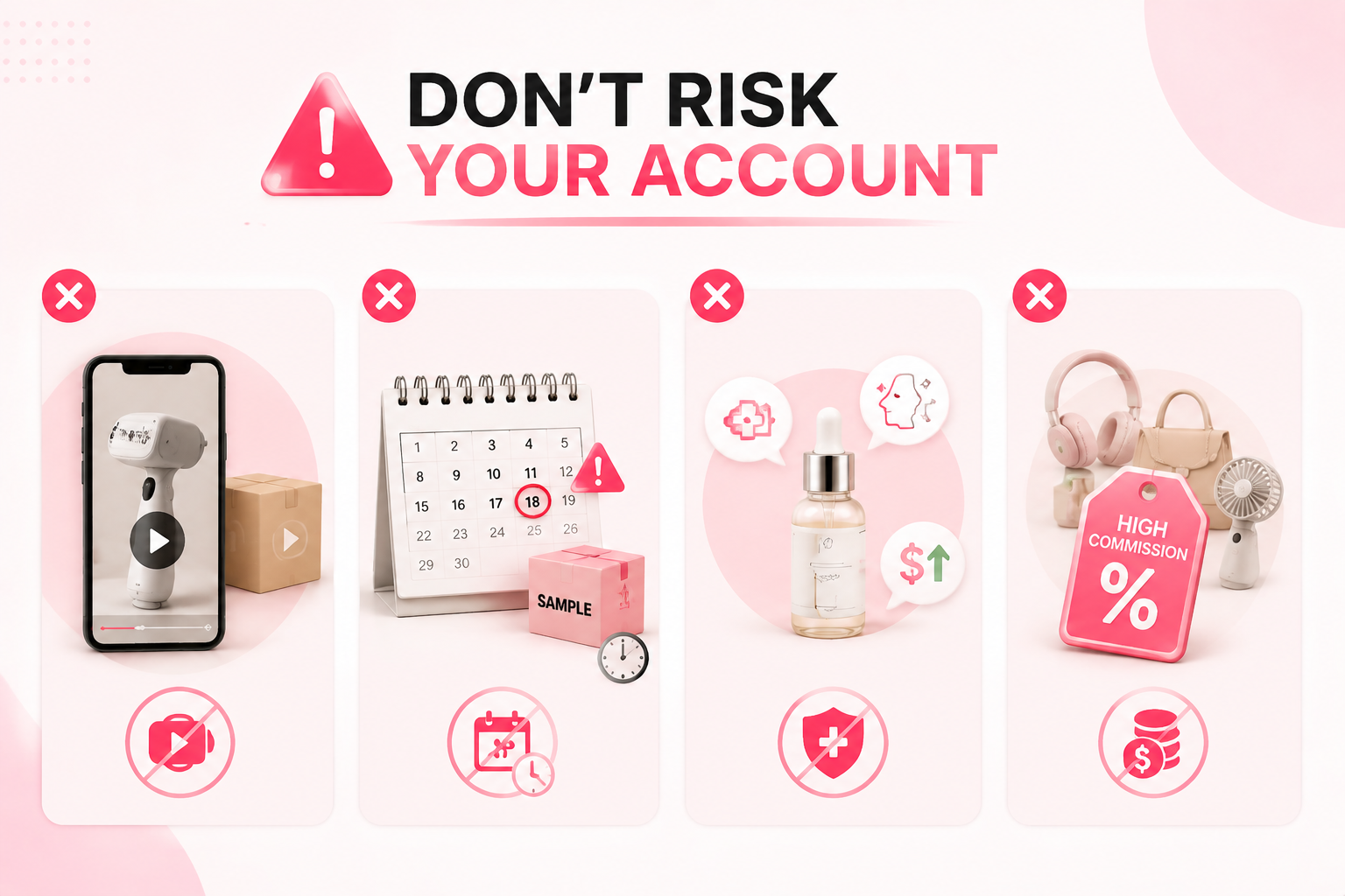 voiding common account mistakes as a TikTok shop affiliate with tips from EPROLO.