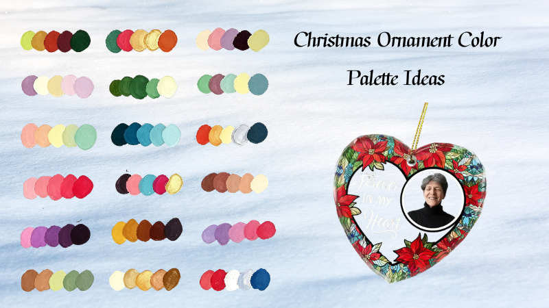 Personalized Christmas Ornament Color