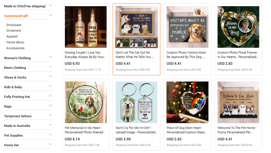 print on demand memorial niches