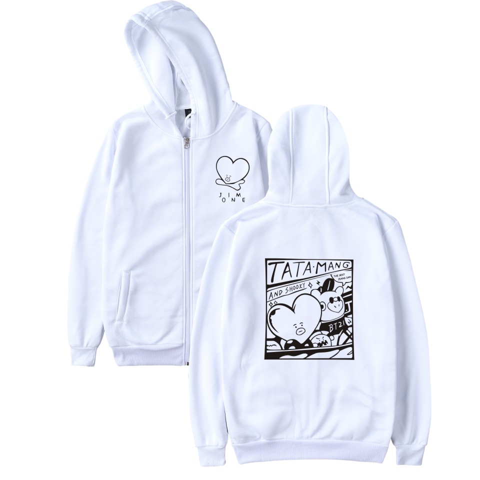 Bts tata shop mang hoodie