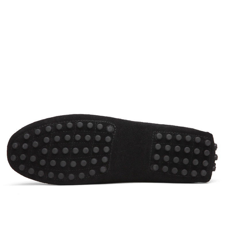 Soft Moccasins Men Loafers High Quality Genuine Leather Shoes Men Flats Driving Shoes image 4