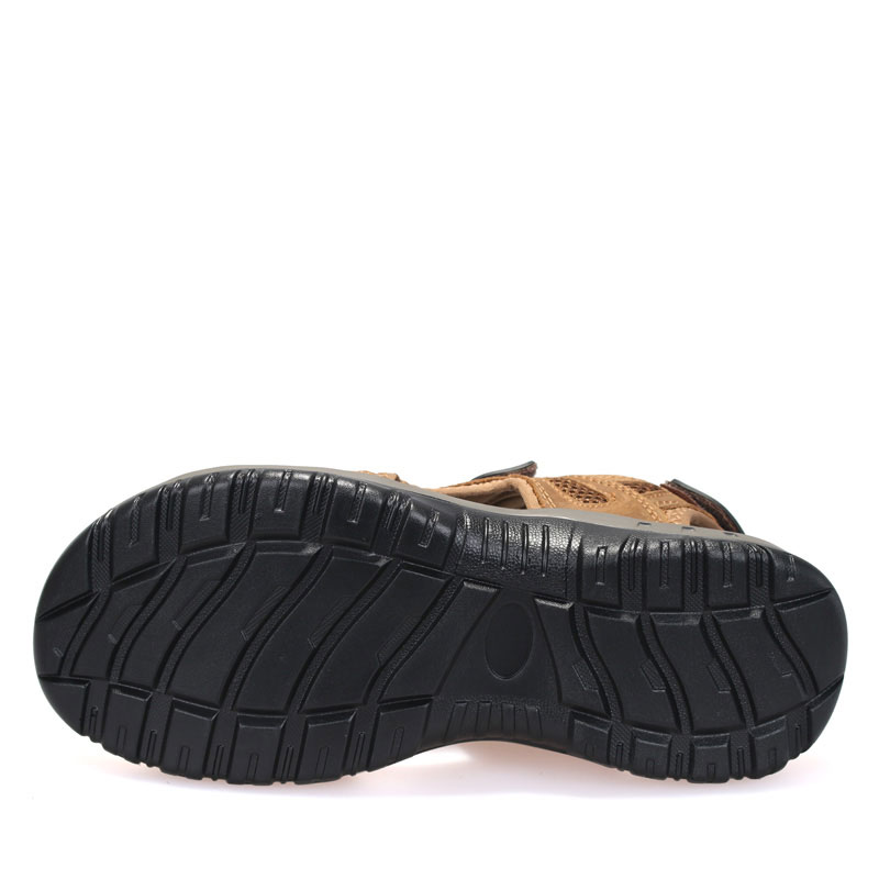 Summer Leisure Beach Men Shoes High Quality Leather Sandals The Big Yards Men's Sandals image 3