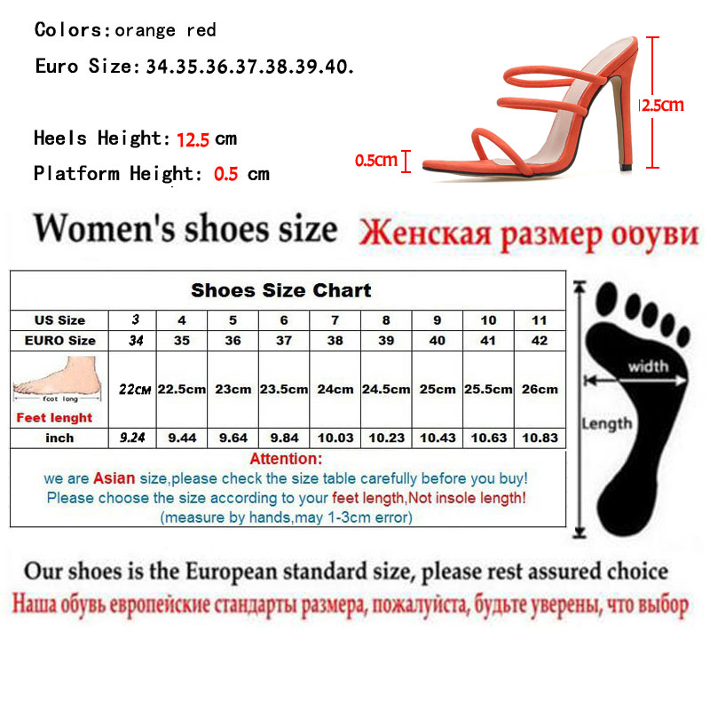 Summer Shoes Woman Lycra Fluorescent Mules Glitter Peep Toe Slides High Heel Slippers Slip On Sandals