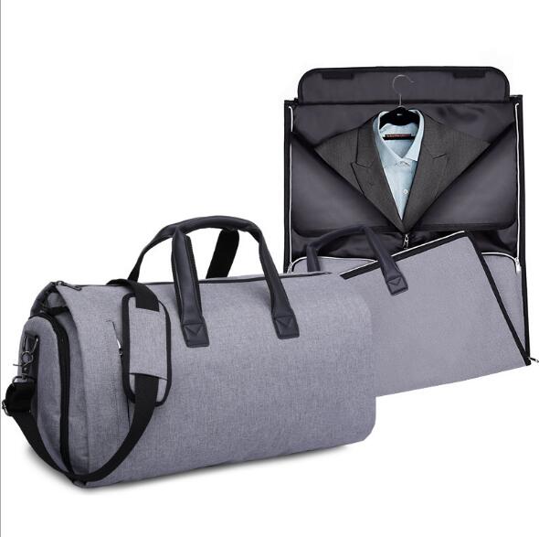 Travel Garment Bag Duffel Bag Capacity Clothes Suit Tie Tote Pouch Garment Shoe