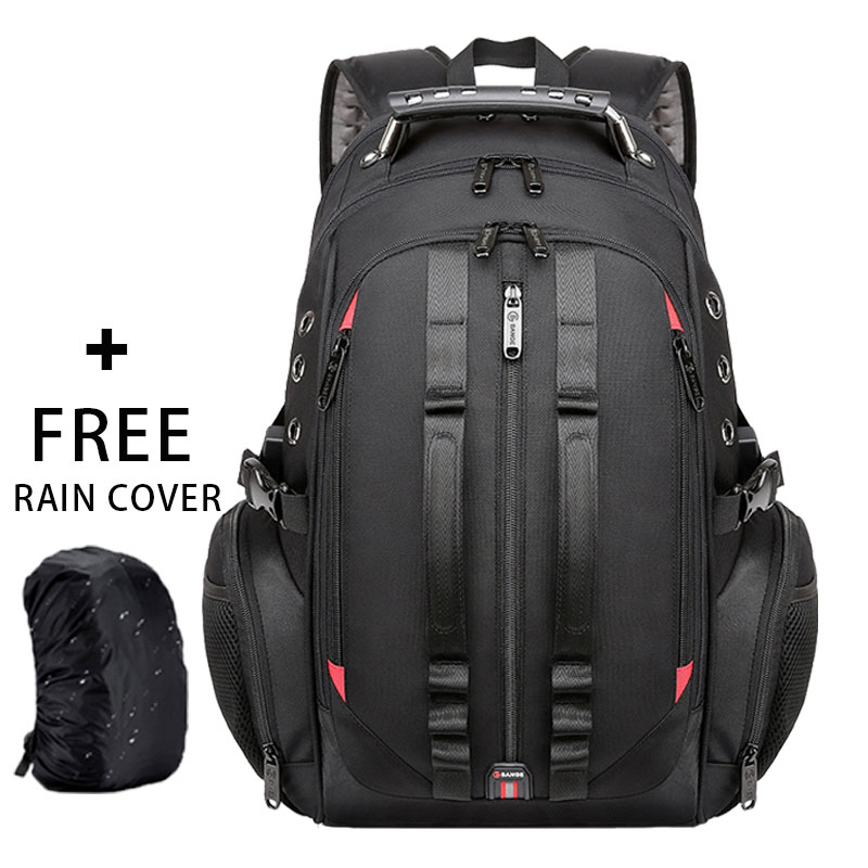Male 45L Travel backpack 15.6 Laptop Backpack Men USB Anti theft Backpacks for teens schoolbag youth