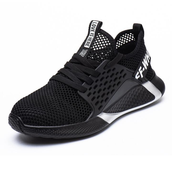 Summer Waterproof Breathable Men women Work Safety Shoes Steel Toe Boots Indestructible Ryder Shoes Light Non-slip Sneakers image 3