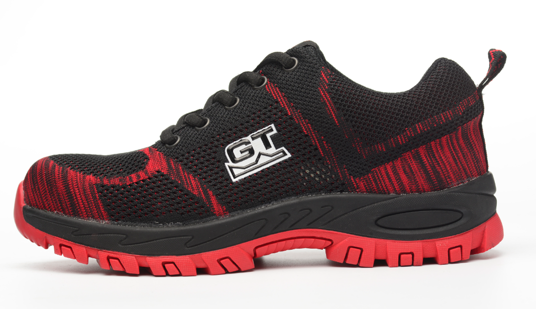 Summer Breathable Deodorant Flying Woven Labor Insurance Shoes Men's Anti-smash And Anti-piercing Safety Shoes