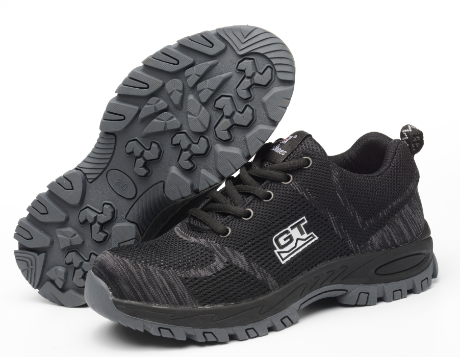 Summer Breathable Deodorant Flying Woven Labor Insurance Shoes Men's Anti-smash And Anti-piercing Safety Shoes image 3