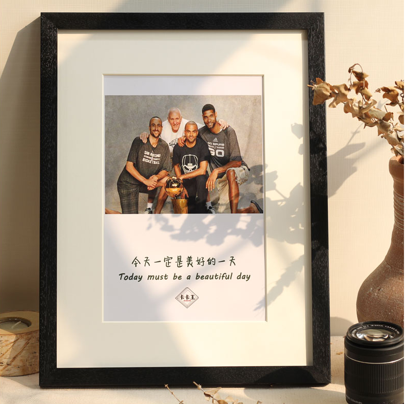 Developing photos, customizing solid wood picture frame, wall hanging 8k4ka3a4 36 "24 20"