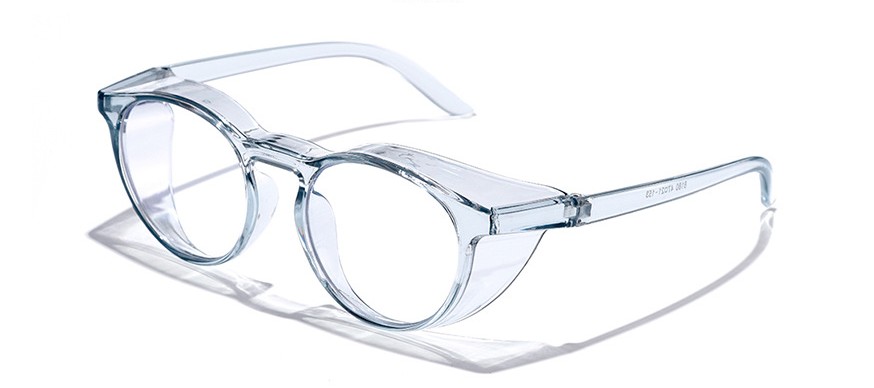 Spring and autumn new personality anti-fog TR90 round frame goggles creative can be equipped with