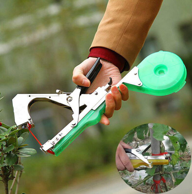 Garden Tool Plant Tying Tapetool Tapener Machine Branch Hand Tying Machine Packing Vegetable Stem