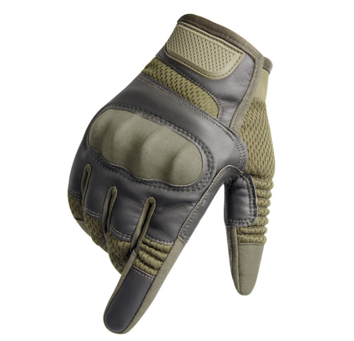 Sommer-Motorrad-Handschuhe - Atmungsaktive Vollfinger-Handschuhe-1.png