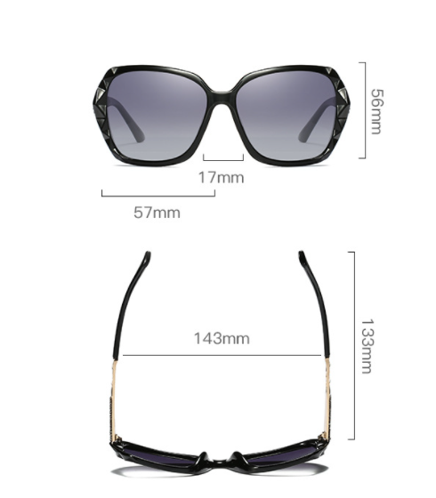 Women’s Fashion Polarized Sunglasses Lens UV400 Protection