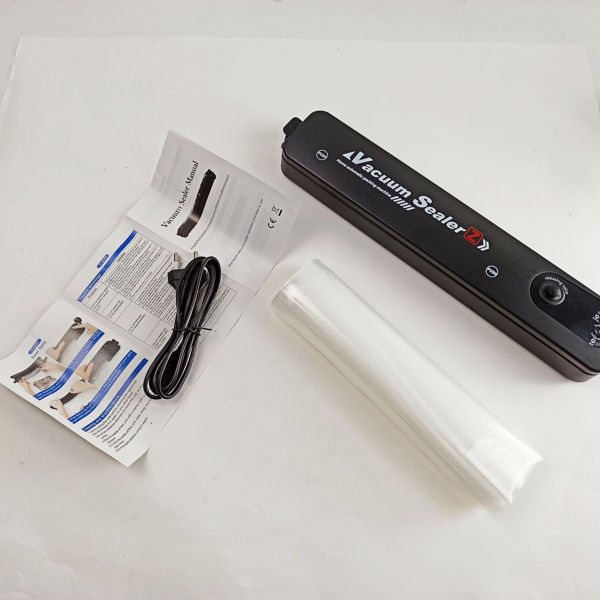 Vacuum Sealing Machine Food Preservation Machine Small Vacuum Household Packaging Fully Auto