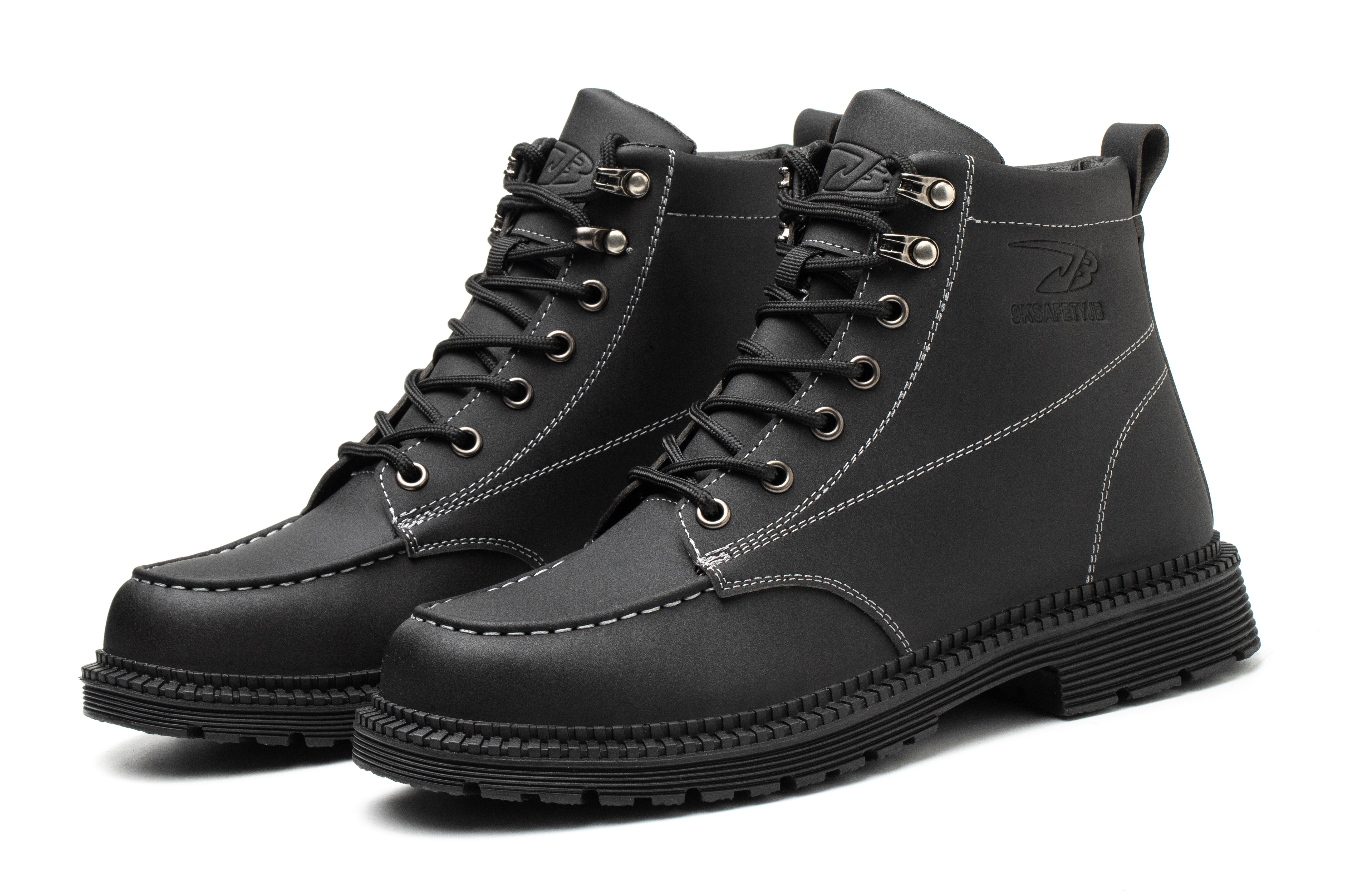 Comfortable And Durable Work Shoes Microfiber Leather Safety Shoes Men's Anti Smash And Anti Puncture Work Shoes image 4