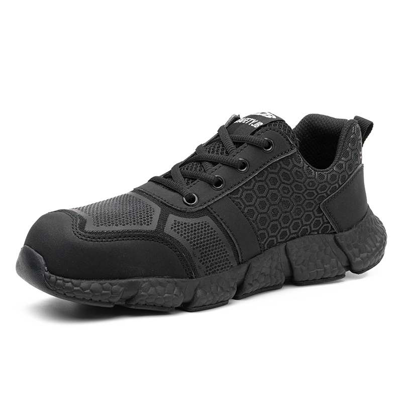 Men's Lightweight Breathable Sports Shoes Safety Shoes Safety Protection Anti-Smash And Anti-Stab Work Safety Shoes image 14