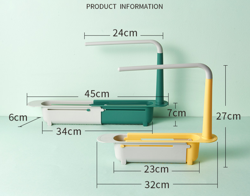 Dimension of dish drainer rack