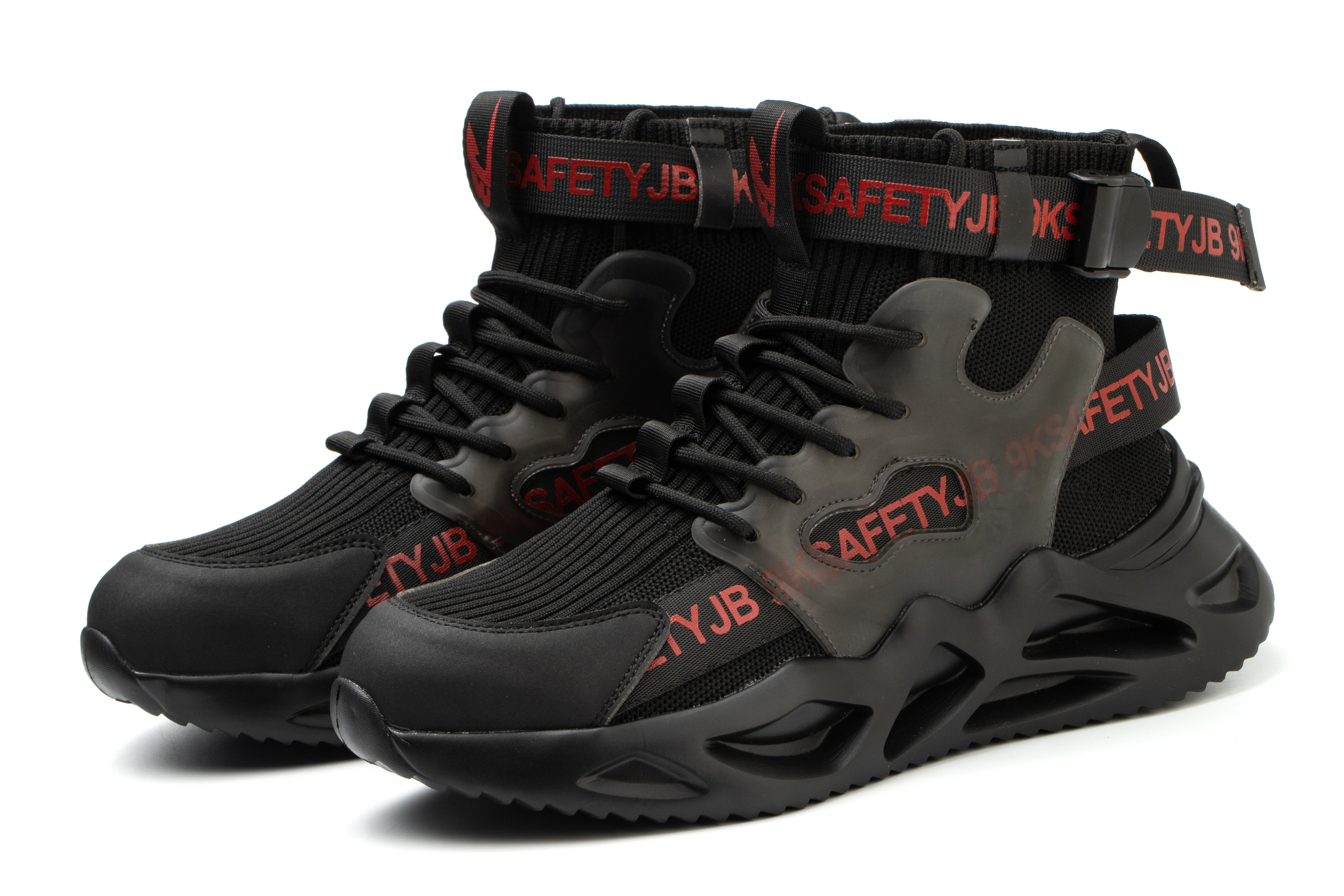Style Anti-Smashing Safety Protective Shoes Mesh Breathable Anti-Piercing Work Shoes PU Soft Sole Light Shoes For Men