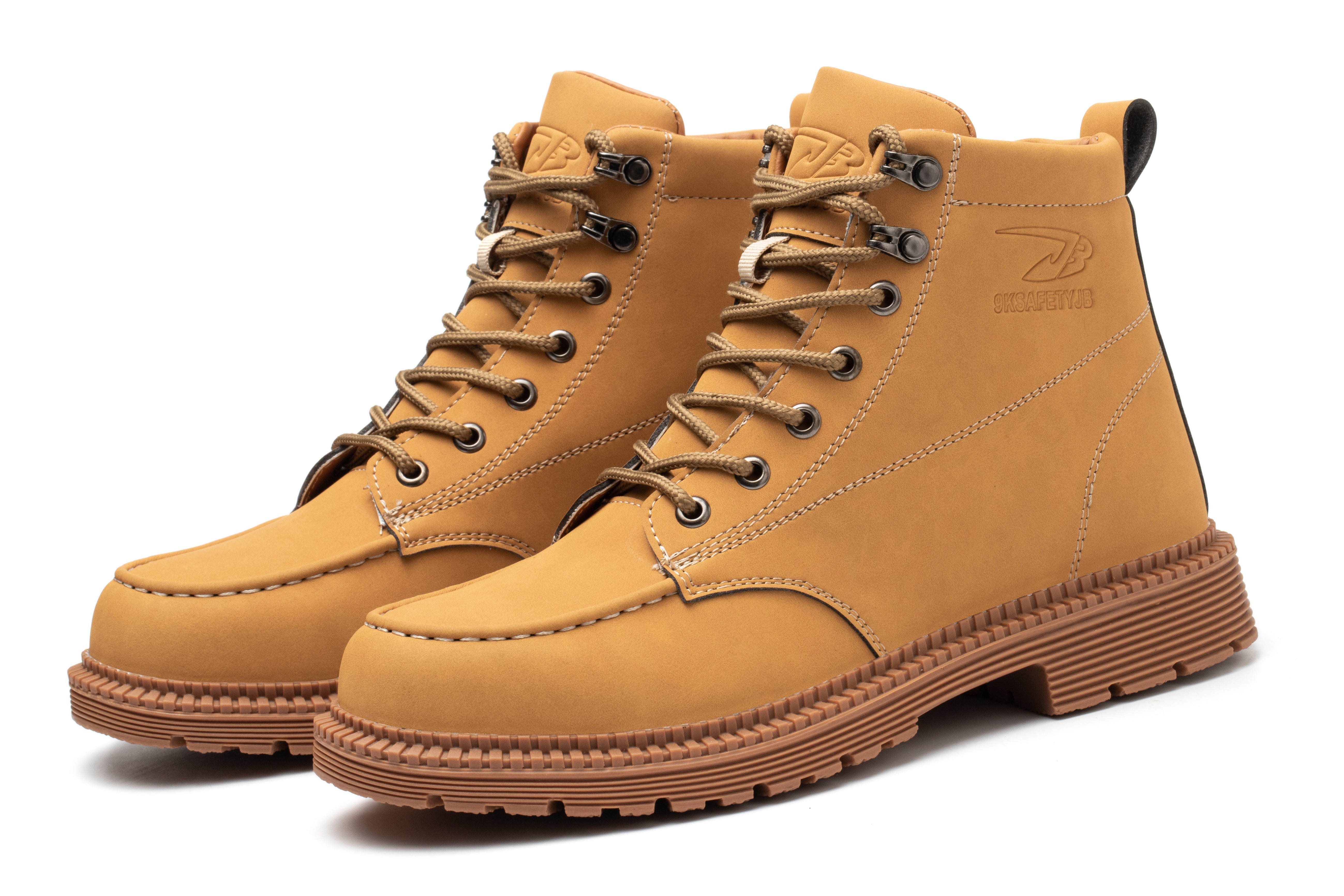Comfortable And Durable Work Shoes Microfiber Leather Safety Shoes Men's Anti Smash And Anti Puncture Work Shoes