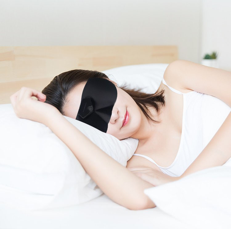 Sleep Smart Eye Mask | Rechargeable Shading, Breathable Massage Aid