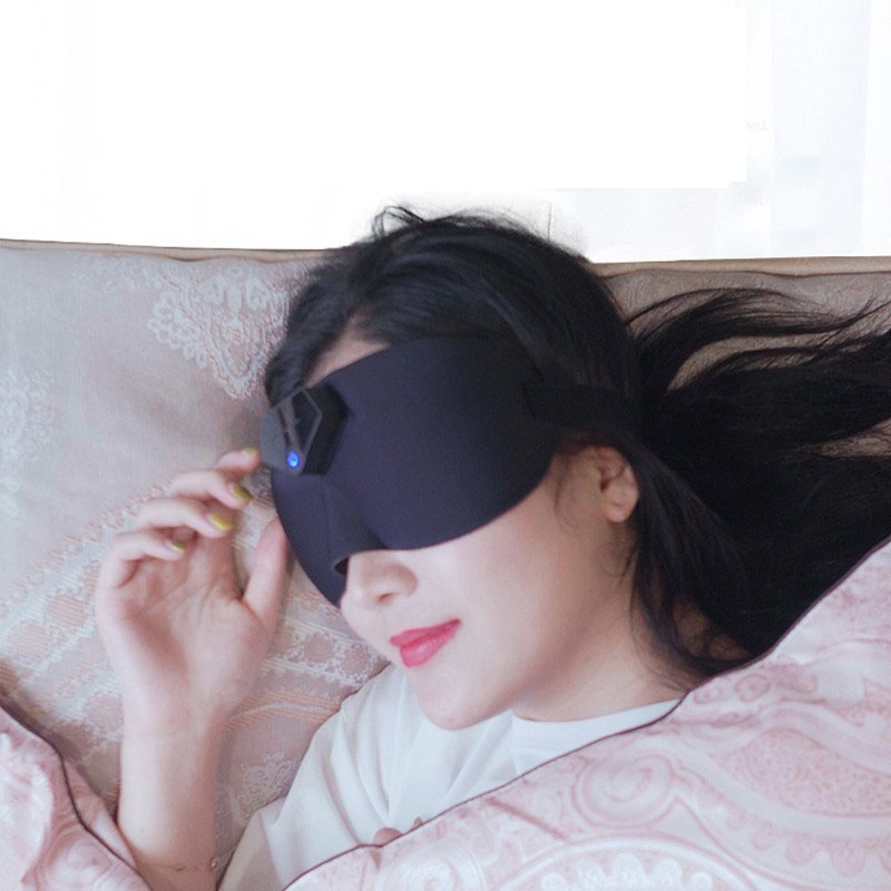 Sleep Smart Eye Mask | Rechargeable Shading, Breathable Massage Aid