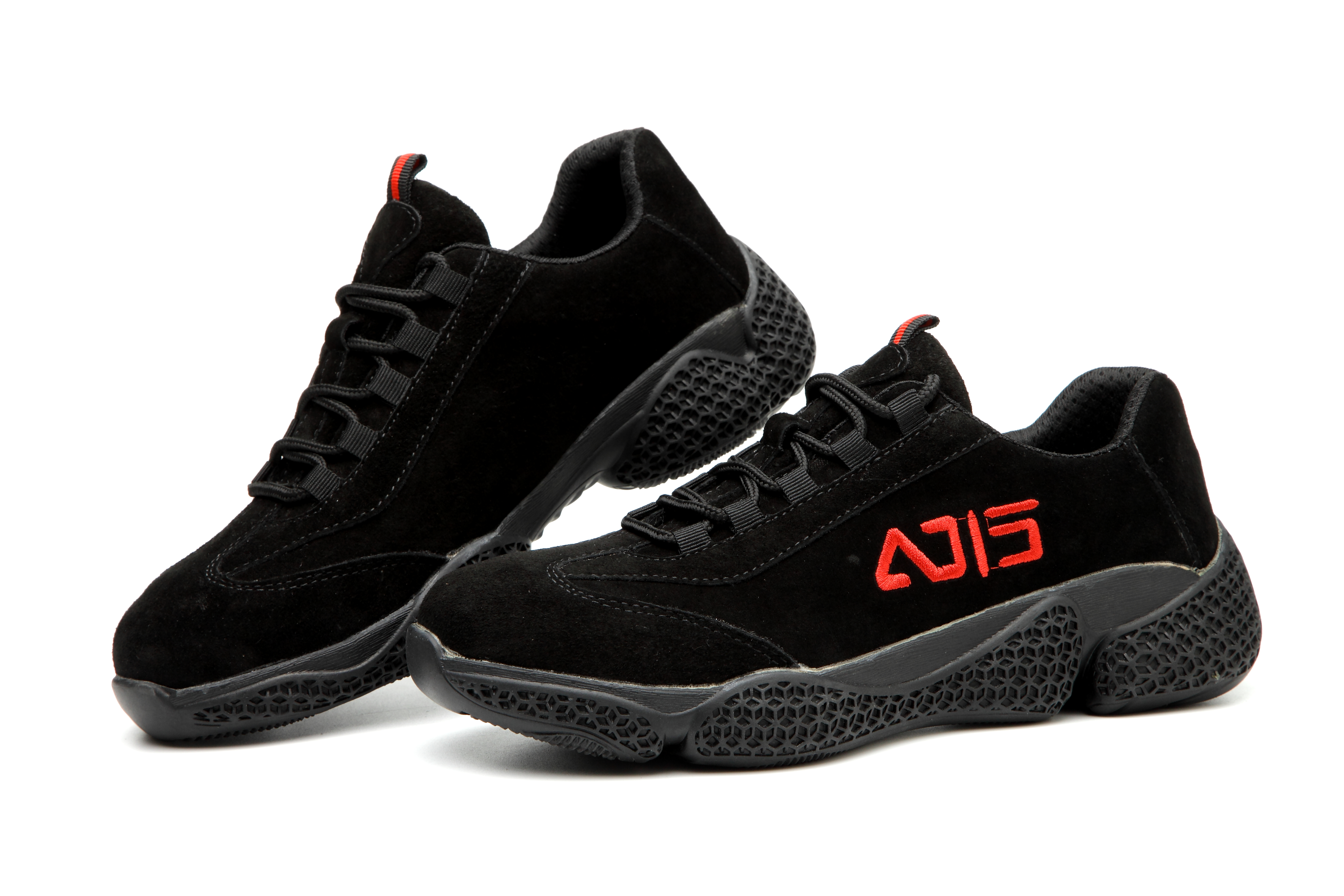Safety Shoes Anti-Smash Anti-Puncture Breathable Suede Welding Work Shoes image 4