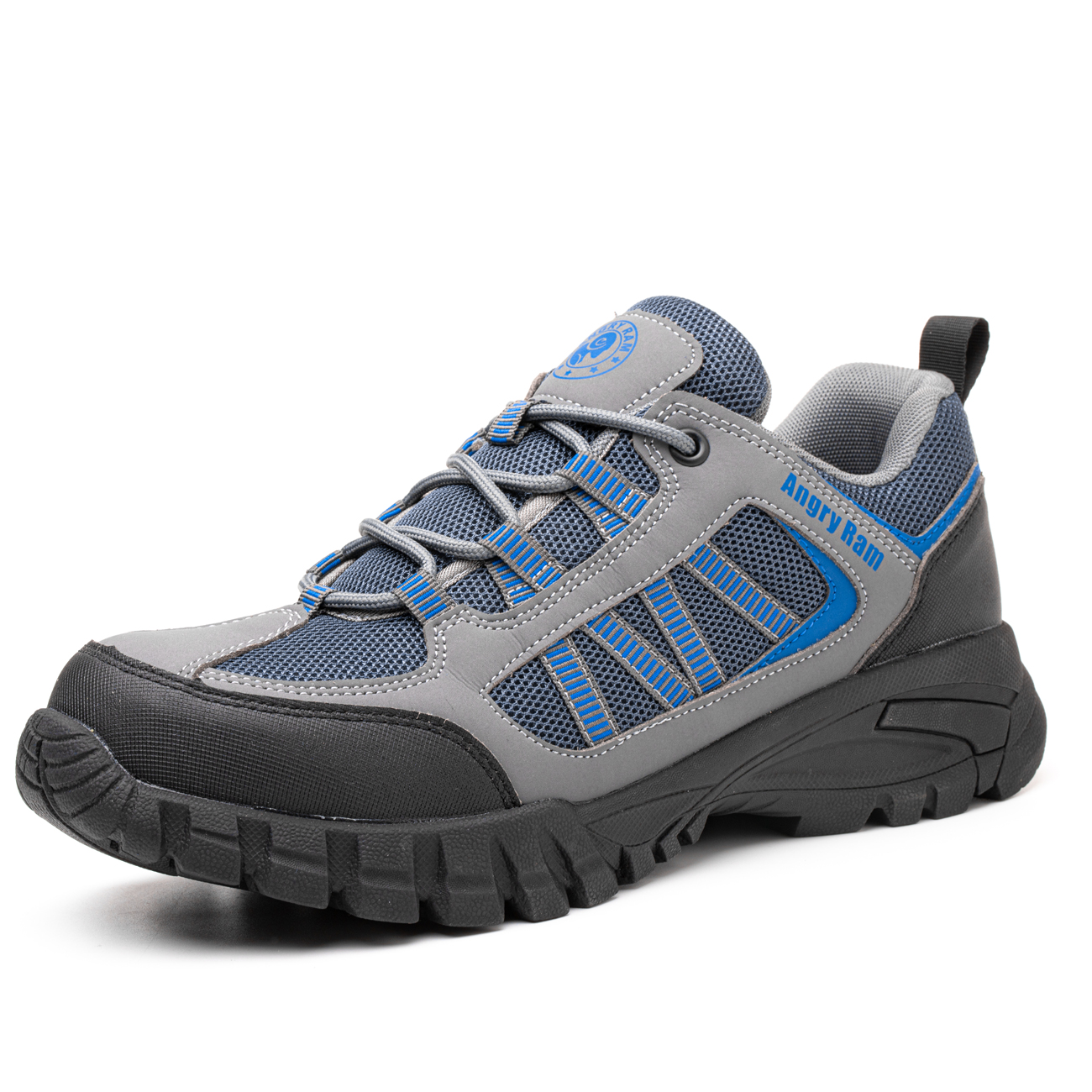 Safety Shoes Anti-Smashing And Anti-Stab Steel Toe Cap Safety Shoes Breathable Construction Site Protective Shoes image 8