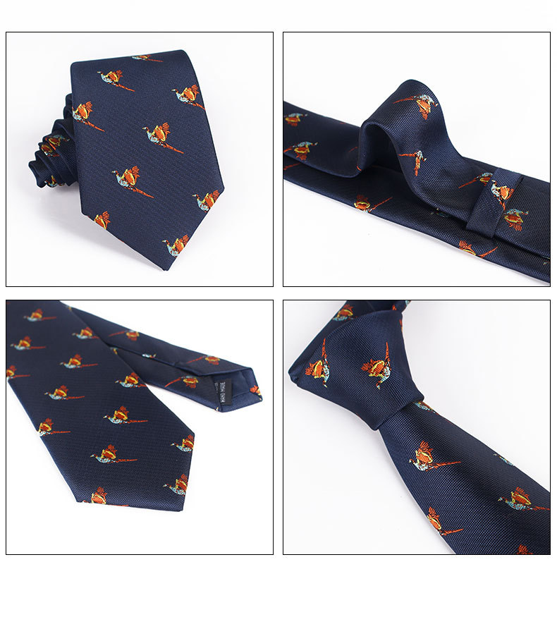This is the tie that truly soars! Our Handsome Bird Multi Colored Men's Tie will have you looking sharp and leaving people in awe of its colorful glory. Perfect for any formal event, this sartorial specimen is a must-have accessory for any dapper dude!