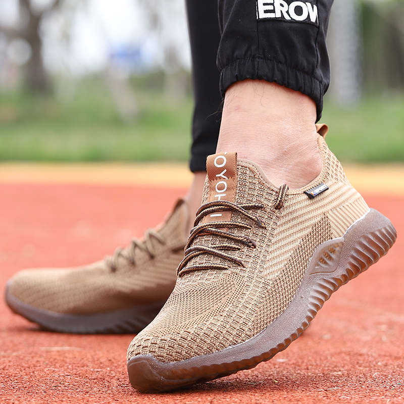 Anti Smashing And Anti Stab Safety Shoes Breathable Deodorant And Wear Resistant Work Shoes Soft Soled Protective Shoes