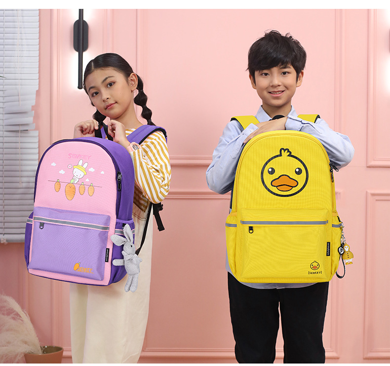 Dinosaur Backpack Cartoon Anime Backpack Boys and Girls Primary and Secondary School Students