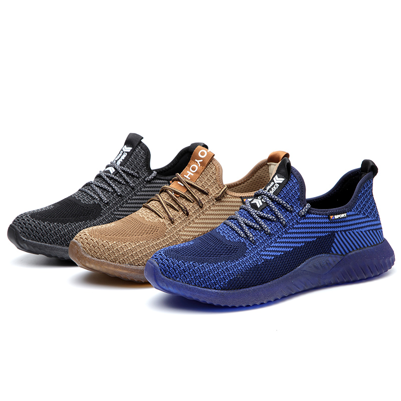 Anti Smashing And Anti Stab Safety Shoes Breathable Deodorant And Wear Resistant Work Shoes Soft Soled Protective Shoes