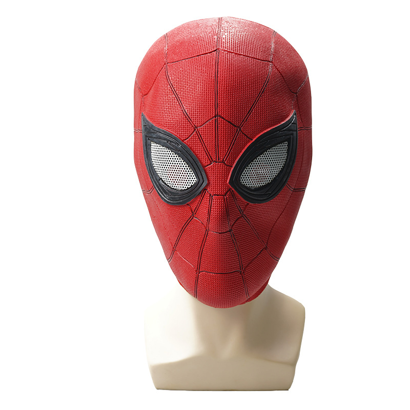 Spider Man Latex Mask Professional Halloween Costume Superhero Headgear - Picture 7 of 7