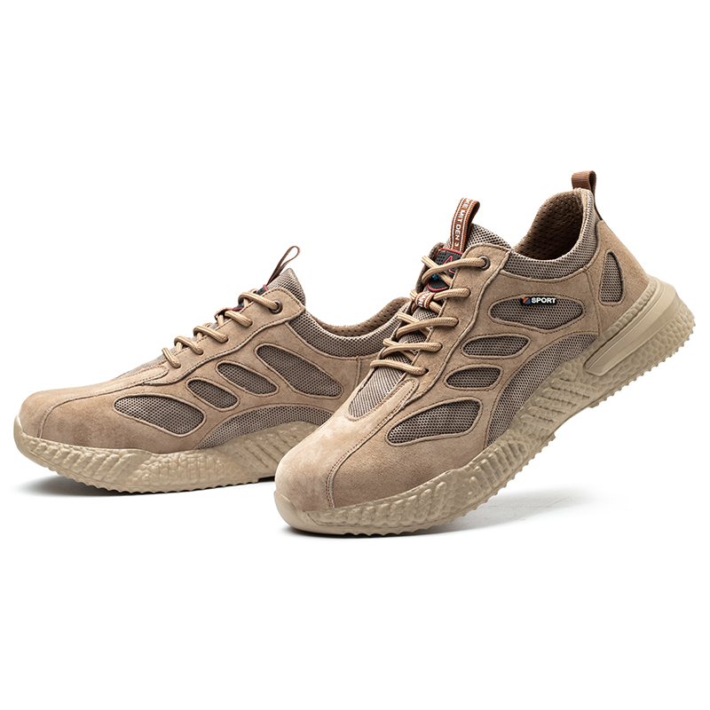 Men's Steel Toe Cap Anti-Smashing Anti-Piercing Insulated Non-Slip Breathable Work Shoes Lightweight Wear-Resistant Safety Shoes image 8