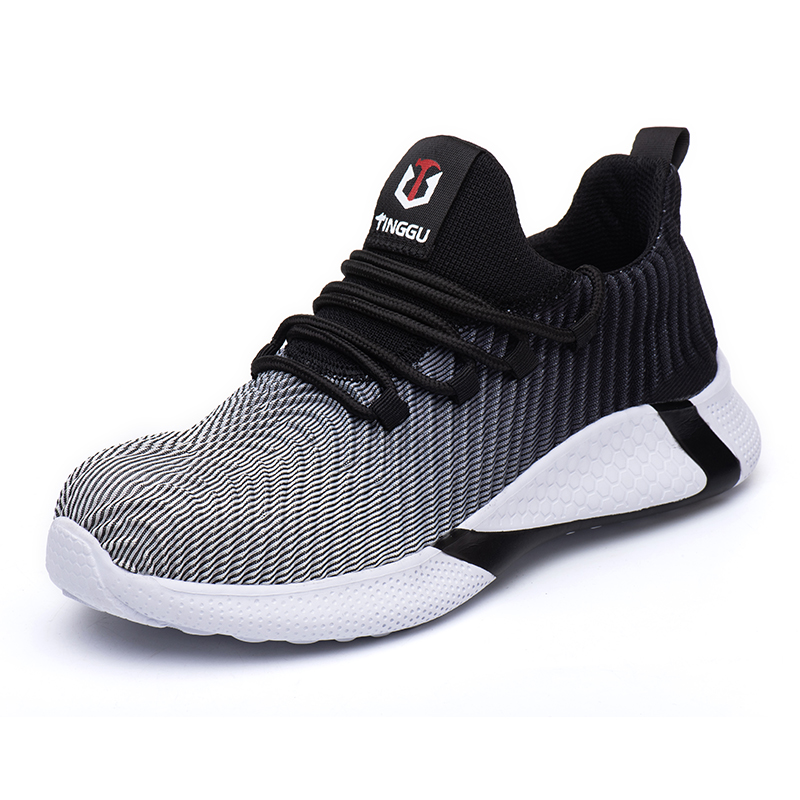 Summer Breathable Labor Insurance Shoes Men's Anti-Smashing Anti-Piercing And Stiff Safety Shoes image 4