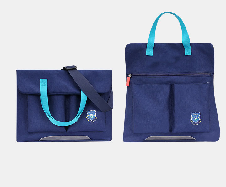 Fashion casual simple messenger shoulder bag tutorial bag horizontal portable Oxford cloth messenger