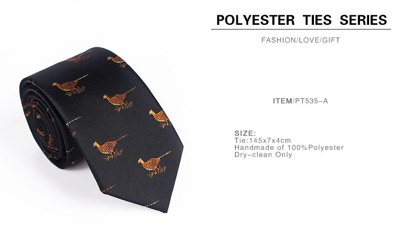 This is the tie that truly soars! Our Handsome Bird Multi Colored Men's Tie will have you looking sharp and leaving people in awe of its colorful glory. Perfect for any formal event, this sartorial specimen is a must-have accessory for any dapper dude!