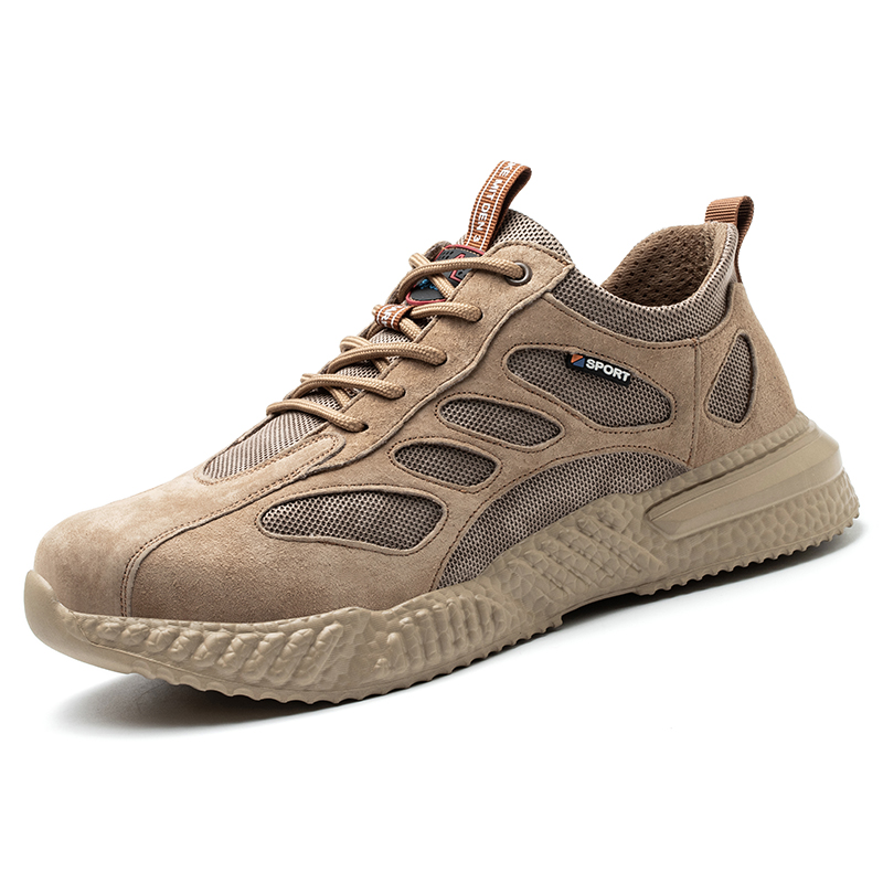 Men's Steel Toe Cap Anti-Smashing Anti-Piercing Insulated Non-Slip Breathable Work Shoes Lightweight Wear-Resistant Safety Shoes image 9