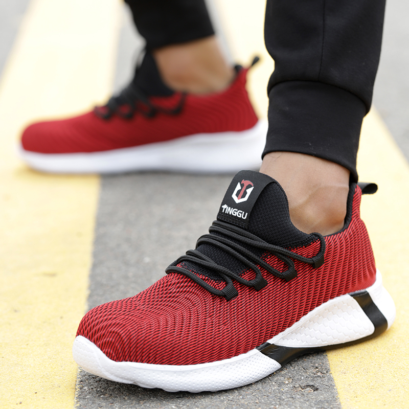 Summer Breathable Labor Insurance Shoes Men's Anti-Smashing Anti-Piercing And Stiff Safety Shoes image 6